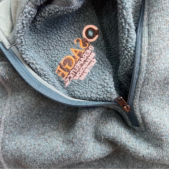 Patagonia Women’s Better Sweater 1/4 Zip Fleece Size Medium Teal - Picture 9 of 12